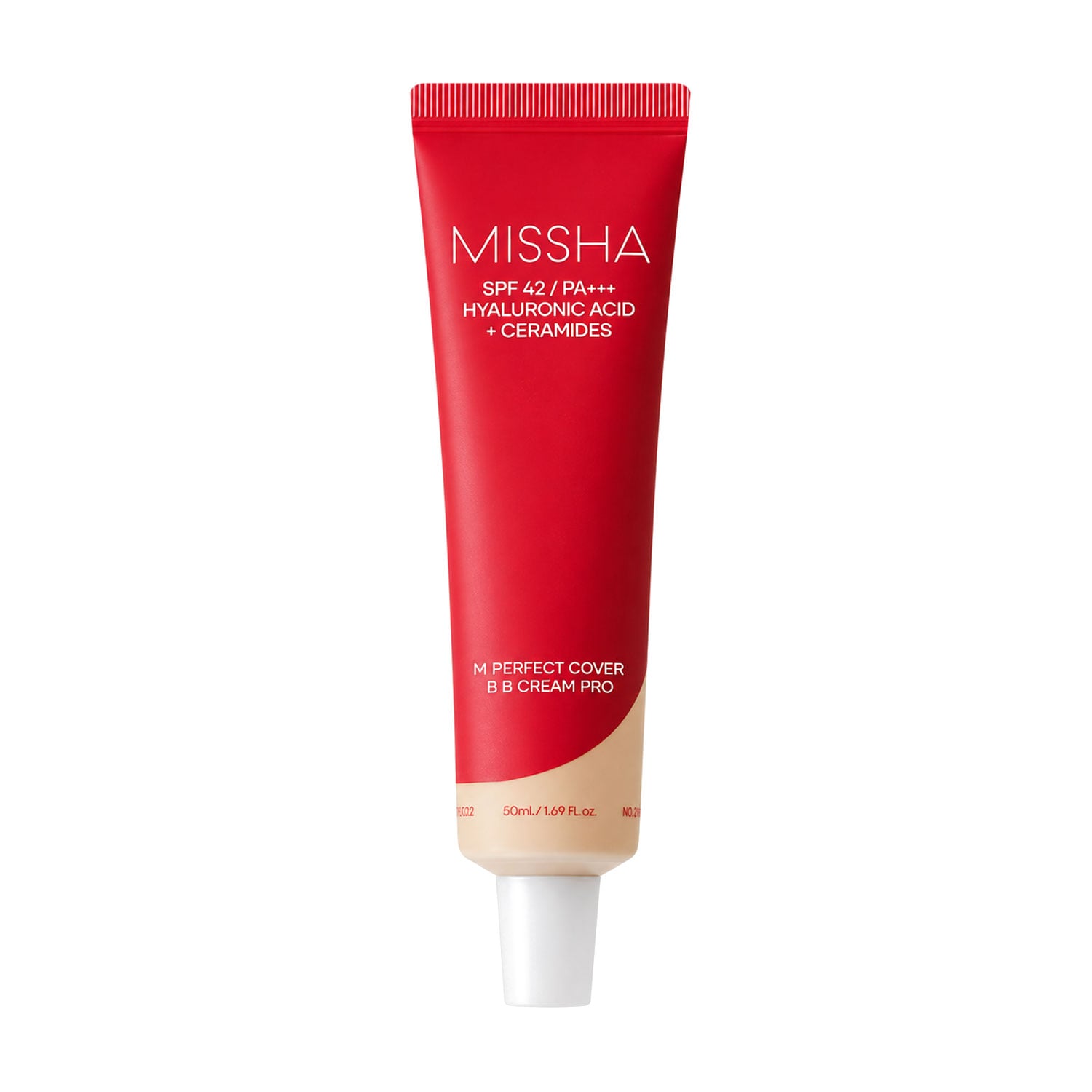 ВВ-крем для обличчя Missha M Perfect Cover BB Cream Pro SPF 42/ PA+++ 21 Light Beige, 50 мл
